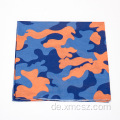 Fester Stern nahtloser Polyester Haar Bandana -Schal